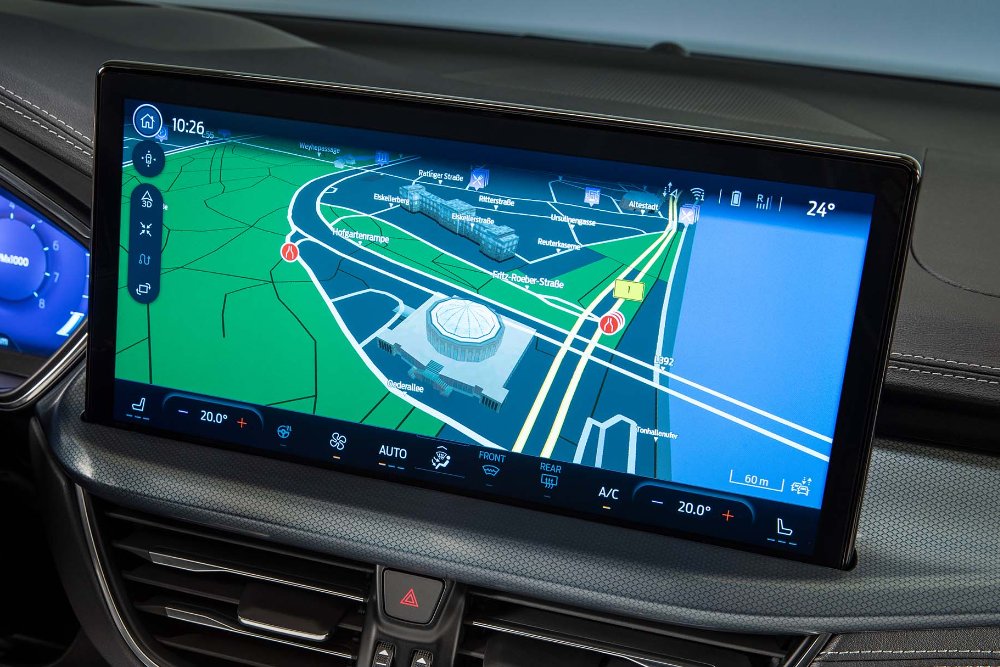 Central dashboard display